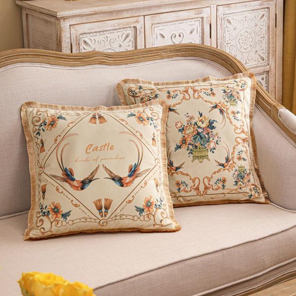 pillow case creative cover american luxury sofa cushion home vintage flower bird bedside autumn winter comfort
pillow case creative cover american luxury sofa cushion home vintage flower bird bedside autumn winter comfort