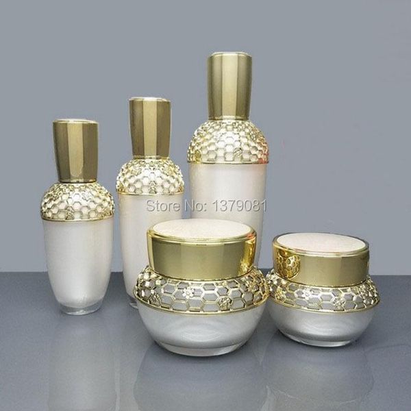 storage bottles & jars pearl white acrylic cream jar gold cap empty cosmetic container lotion pump bottle 30g 50g 30ml 50ml,120
storage bottles & jars pearl white acrylic cream jar gold cap empty cosmetic container lotion pump bottle 30g 50g 30ml 50ml,120