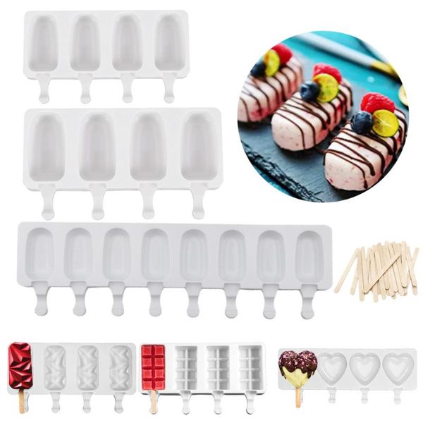 baking moulds 4 hole silicone ice cream mold cube tray chocolate popsicle molds with wooden sticks diy dessert homemade tools
baking moulds 4 hole silicone ice cream mold cube tray chocolate popsicle molds with wooden sticks diy dessert homemade tools