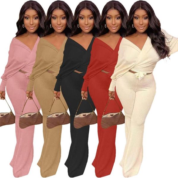 women's tracksuits fast fashion solid color loose knot casual two-piece set long sleeve and pants two piece, Gray
women's tracksuits fast fashion solid color loose knot casual two-piece set long sleeve and pants two piece, Gray