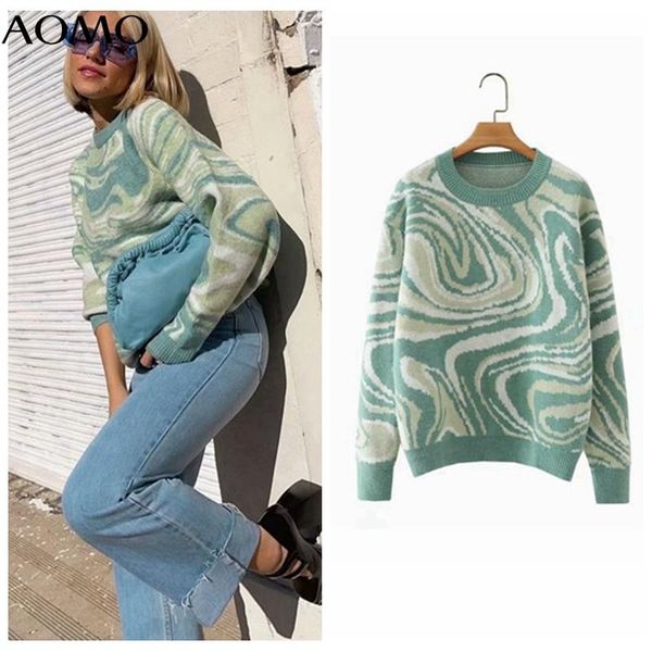women's sweaters aomo women green knitted sweater jumper o neck female high street oversize pullovers chic 2x27a, White;black
women's sweaters aomo women green knitted sweater jumper o neck female high street oversize pullovers chic 2x27a, White;black