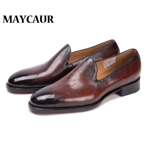 dress shoes men's leather luxury handmade office wedding banquet original design casual business loafer, Black
dress shoes men's leather luxury handmade office wedding banquet original design casual business loafer, Black
