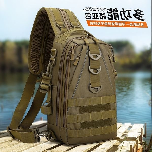 luyabao multifunctional fishing bag large chest sports outdoor single shoulder backpack
luyabao multifunctional fishing bag large chest sports outdoor single shoulder backpack