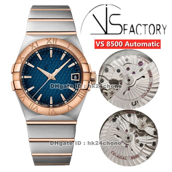 2021 vs 38mm stainless steel cal.8500 automatic mens watch 123.20.38.21.03.001 blue dial rose gold steel two-tone bracelet gents watche, Slivery;brown
2021 vs 38mm stainless steel cal.8500 automatic mens watch 123.20.38.21.03.001 blue dial rose gold steel two-tone bracelet gents watche, Slivery;brown
