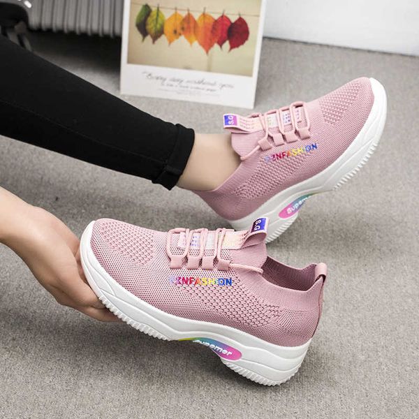 high rise women's shoes with thick soles, flying mesh, breathable dance , leisure mom's ,training sneakers
high rise women's shoes with thick soles, flying mesh, breathable dance , leisure mom's ,training sneakers