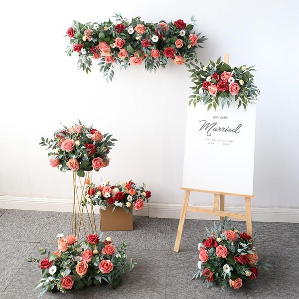 decorative flowers & wreaths artificial arrangement wedding arch decoration floral set pink rose backdrop flower row home
decorative flowers & wreaths artificial arrangement wedding arch decoration floral set pink rose backdrop flower row home