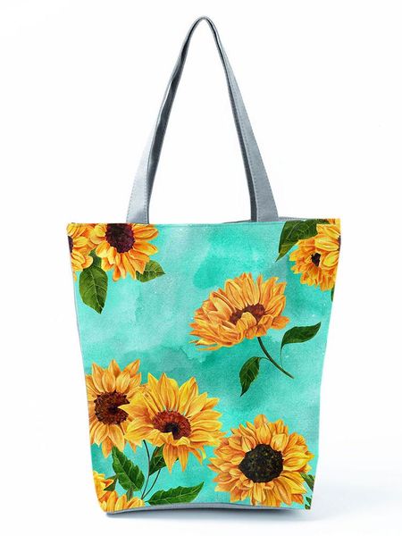 evening bags retro sunflower painting print handbag blue large women's bag high capacity storage vintage polyester portable shopping
evening bags retro sunflower painting print handbag blue large women's bag high capacity storage vintage polyester portable shopping