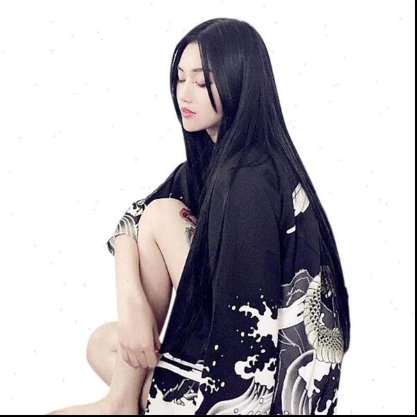 women japanese harajuku style waves and wind dragon japanese kimono print chiffon blouses amp shirts, White
women japanese harajuku style waves and wind dragon japanese kimono print chiffon blouses amp shirts, White