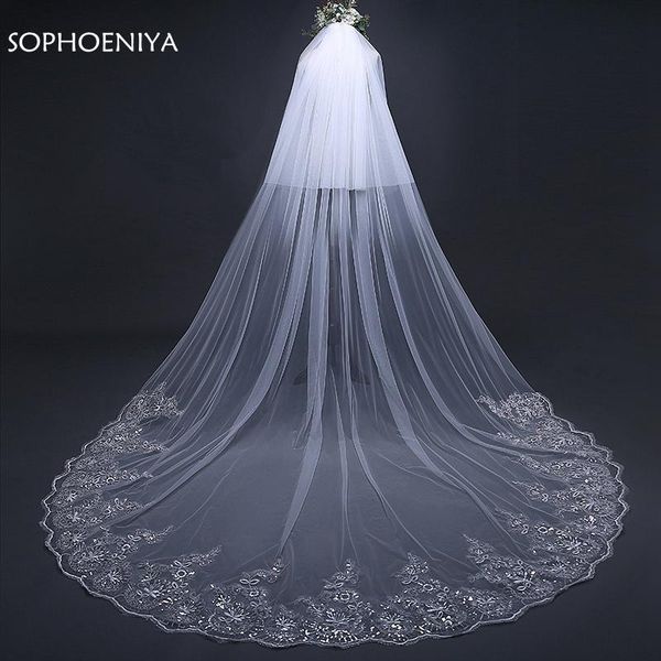 bridal veils arrival wedding veil 2021 velo de novia largo two layers sluier veu noiva accessories, Black
bridal veils arrival wedding veil 2021 velo de novia largo two layers sluier veu noiva accessories, Black