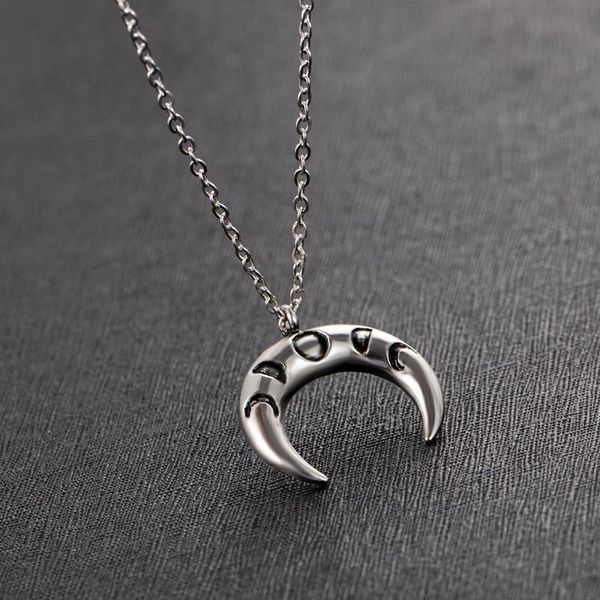 pendant necklaces vintage retro moon phase circle multilayer vikings faith necklace party charm hunting jewelry accessories for women, Silver
pendant necklaces vintage retro moon phase circle multilayer vikings faith necklace party charm hunting jewelry accessories for women, Silver
