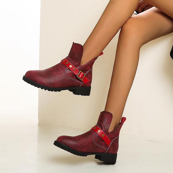 boots vintage women's ankle shoes 2021 winter motorcycle block heels black short fashion large size 41-43
boots vintage women's ankle shoes 2021 winter motorcycle block heels black short fashion large size 41-43