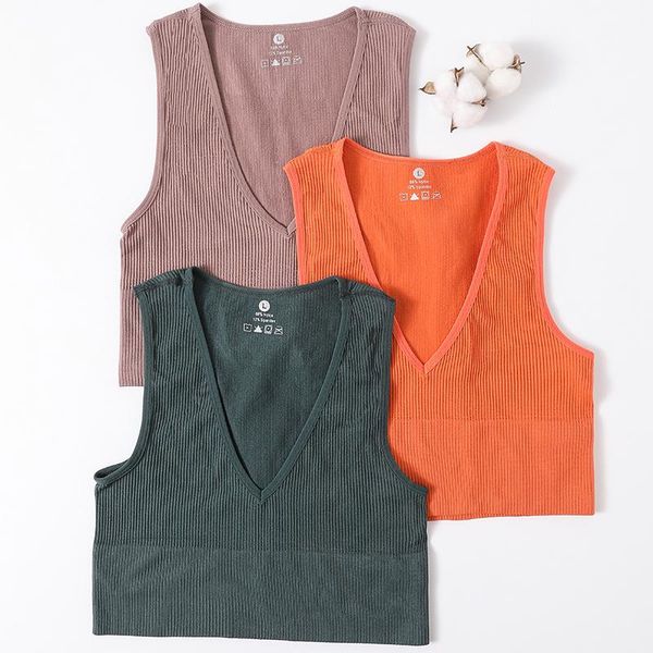 camisoles & tanks vintage crop women seamless underwear lingerie bralette female sports vest harajuku deep v camis camisole, Black;white
camisoles & tanks vintage crop women seamless underwear lingerie bralette female sports vest harajuku deep v camis camisole, Black;white