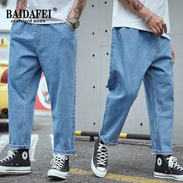 men's jeans over size 42 46 48 fashion hip hop blue 2021 loose wide leg pants male denim ankle-lenght
men's jeans over size 42 46 48 fashion hip hop blue 2021 loose wide leg pants male denim ankle-lenght