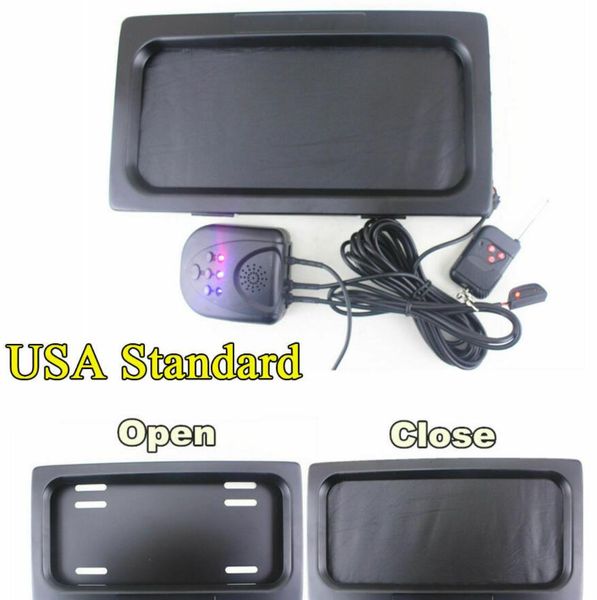 us version auto car vehicle hide-away shutter cover up electric stealth license plate frame with remote 315*170*25.8mm 12x6 inches
us version auto car vehicle hide-away shutter cover up electric stealth license plate frame with remote 315*170*25.8mm 12x6 inches