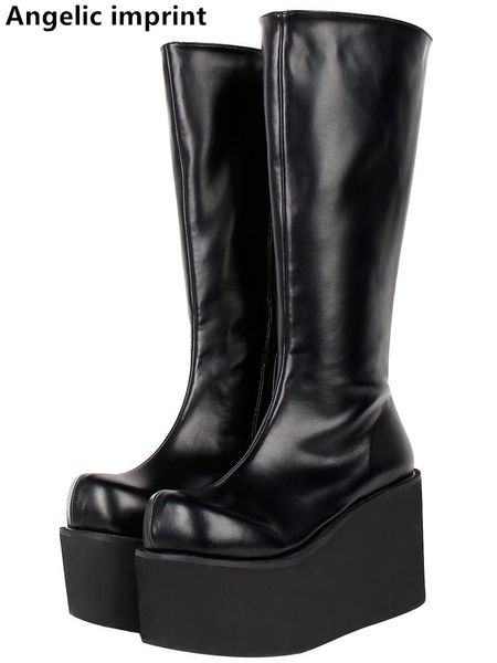 boots angelic imprint mori girl women punk motorcycle lady lolita cos woman high trifle heels pumps platform shoes 33-47, Black
boots angelic imprint mori girl women punk motorcycle lady lolita cos woman high trifle heels pumps platform shoes 33-47, Black