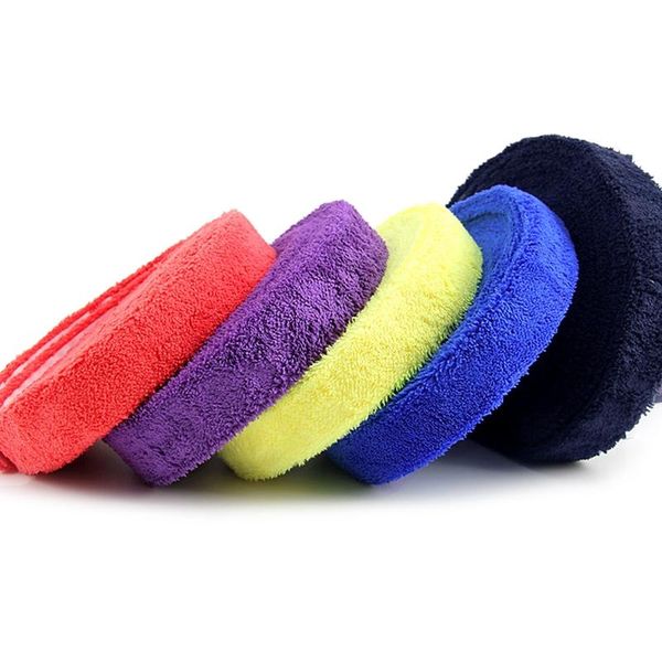 1 reel 10m towel glue grip badminton tennis racket overgrips non-slip sweat band grip tape drop ship, Yellow;black
1 reel 10m towel glue grip badminton tennis racket overgrips non-slip sweat band grip tape drop ship, Yellow;black