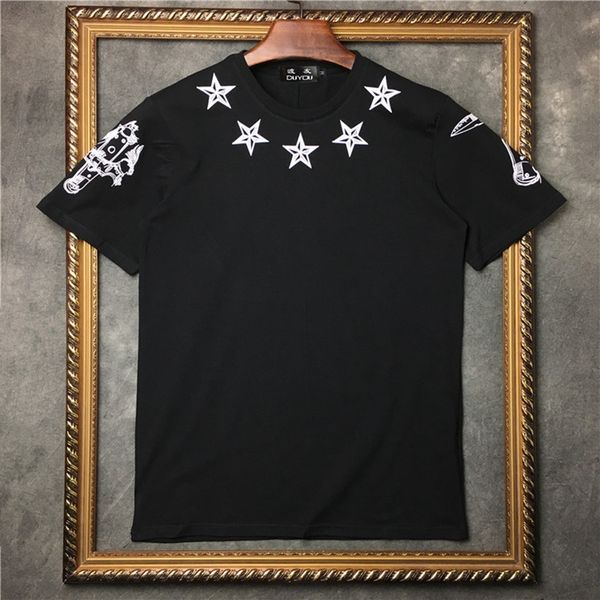2021 new barrett men's 100% cotton ink star print straight fit round neckline short-sleeved t-shirt|streetwear 2190101589 7w2f, White;black
2021 new barrett men's 100% cotton ink star print straight fit round neckline short-sleeved t-shirt|streetwear 2190101589 7w2f, White;black