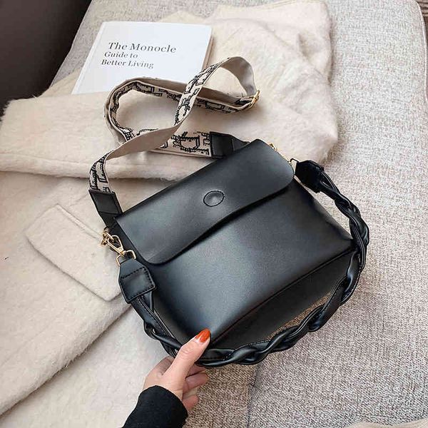 2022 factory wholesale winter fashion bucket shoulder bag
