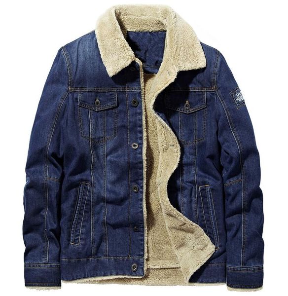 denim jacket men winter casual plus velvet jeans coats jaqueta masculino man thicken fleece warm fur denim jackets size 5xl 6xl, Black;brown
denim jacket men winter casual plus velvet jeans coats jaqueta masculino man thicken fleece warm fur denim jackets size 5xl 6xl, Black;brown
