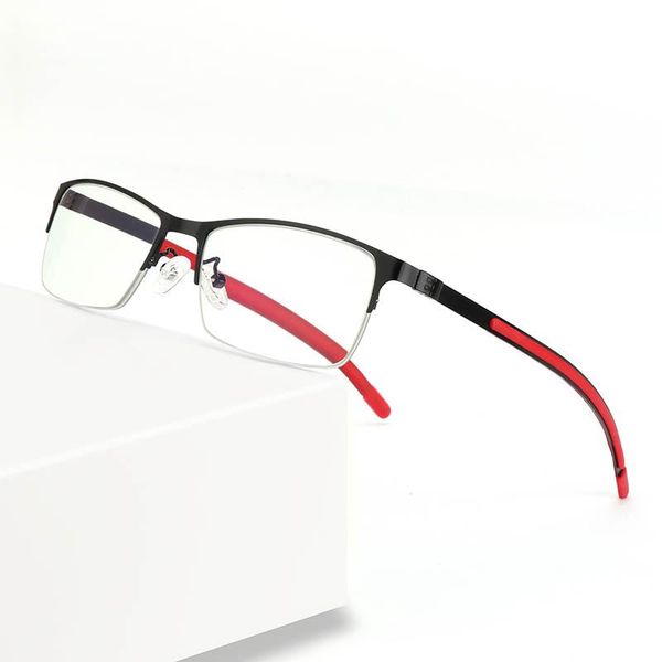 fashion sunglasses frames kjdchd men titanium alloy optical glasses frame ultralight square myopia prescription eyeglasses antiskid silicon, Black
fashion sunglasses frames kjdchd men titanium alloy optical glasses frame ultralight square myopia prescription eyeglasses antiskid silicon, Black