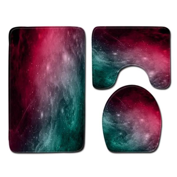 carpets 3 piece bath rugs set purple starry sky non-slip contour mat toilet lid cover sets for bathroom decor
carpets 3 piece bath rugs set purple starry sky non-slip contour mat toilet lid cover sets for bathroom decor