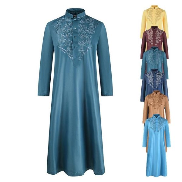 ethnic clothing muslim men's fashion caftan abaya man clothes male jubba thobe qamis embroidery loose islam, Red
ethnic clothing muslim men's fashion caftan abaya man clothes male jubba thobe qamis embroidery loose islam, Red