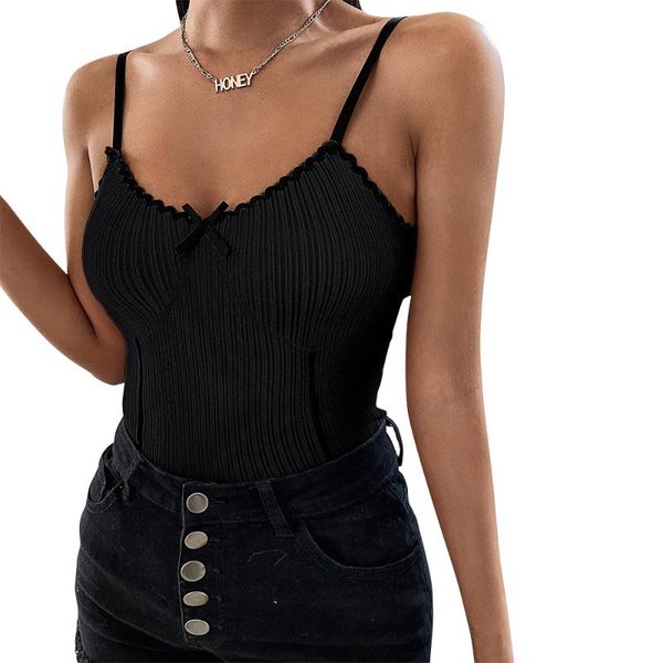 women's tanks & camis summer women solid color basic tank ladies bow tie o-neck vest sleeveless knitted hollow out fashion mujer to, White
women's tanks & camis summer women solid color basic tank ladies bow tie o-neck vest sleeveless knitted hollow out fashion mujer to, White