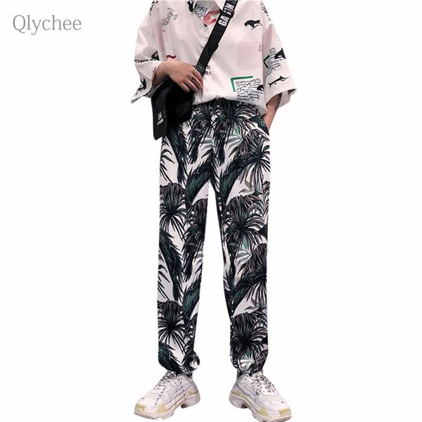 women's pants & capris qlychee tropical style women leaf print full length straight pant spring autumn loose casual female streetwear, Black;white
women's pants & capris qlychee tropical style women leaf print full length straight pant spring autumn loose casual female streetwear, Black;white