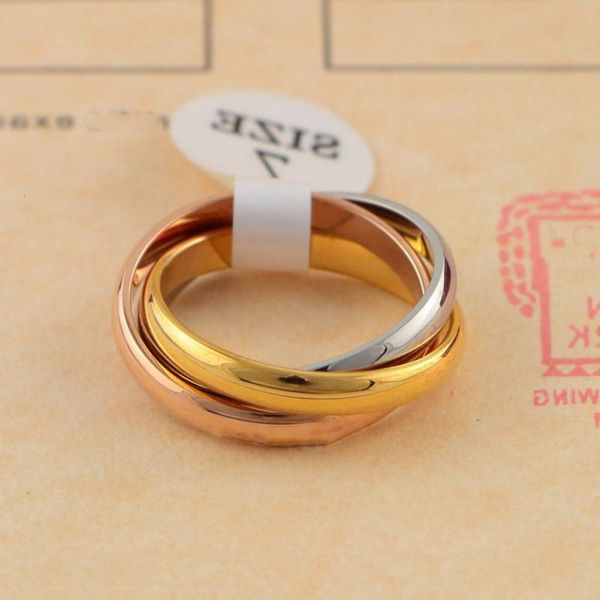 classic three-rings ring for men women couple fashion simple style rings with three colors rose gold, Silver
classic three-rings ring for men women couple fashion simple style rings with three colors rose gold, Silver