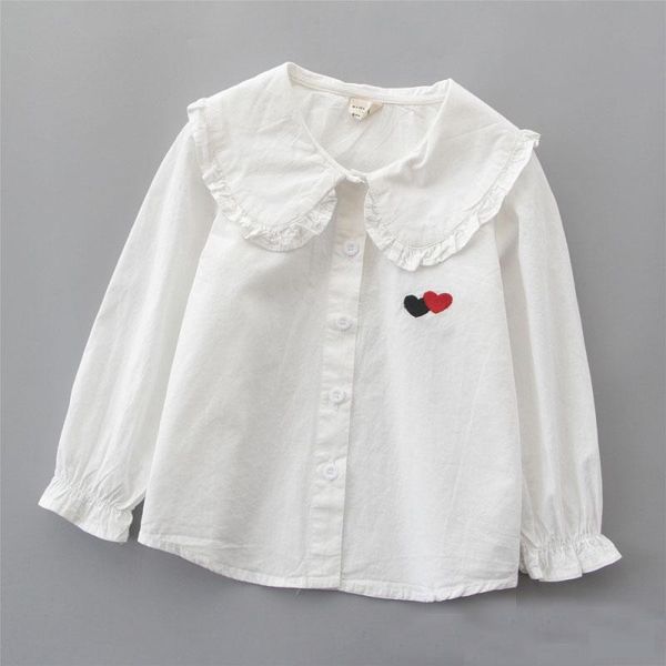 shirts girls' long cotton lined shirt children's cardigan bottoming coat, White;black
shirts girls' long cotton lined shirt children's cardigan bottoming coat, White;black