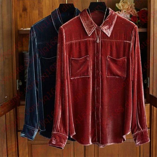 chic women's long sleeves velvet shirts autumn women shirt c332, White 
chic women's long sleeves velvet shirts autumn women shirt c332, White