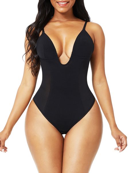 feelingirl women deep v bodysuit slimming body shaper u plunge bra thong backless strap seamless underwear lingerie fajas 210305
feelingirl women deep v bodysuit slimming body shaper u plunge bra thong backless strap seamless underwear lingerie fajas 210305