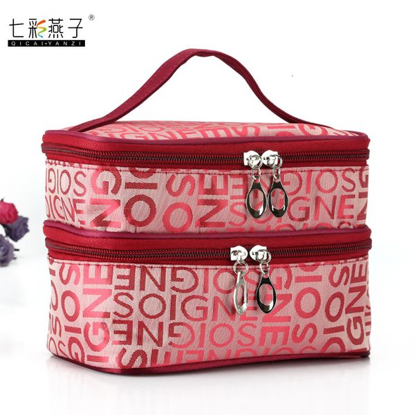 cosmetic bag letter double-layer wash and make-up jacquard storage waterproof protect
cosmetic bag letter double-layer wash and make-up jacquard storage waterproof protect