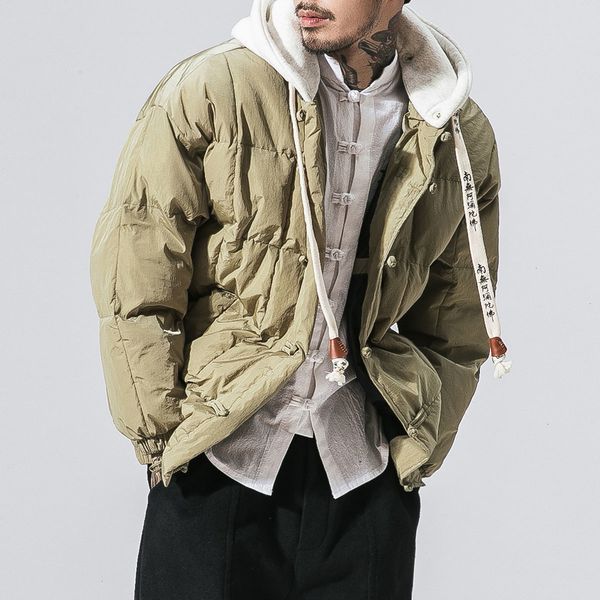 2021 new winter parkas chinese thicken warm coats male streetwear casual oversize parka men's clothing wggh, Black
2021 new winter parkas chinese thicken warm coats male streetwear casual oversize parka men's clothing wggh, Black