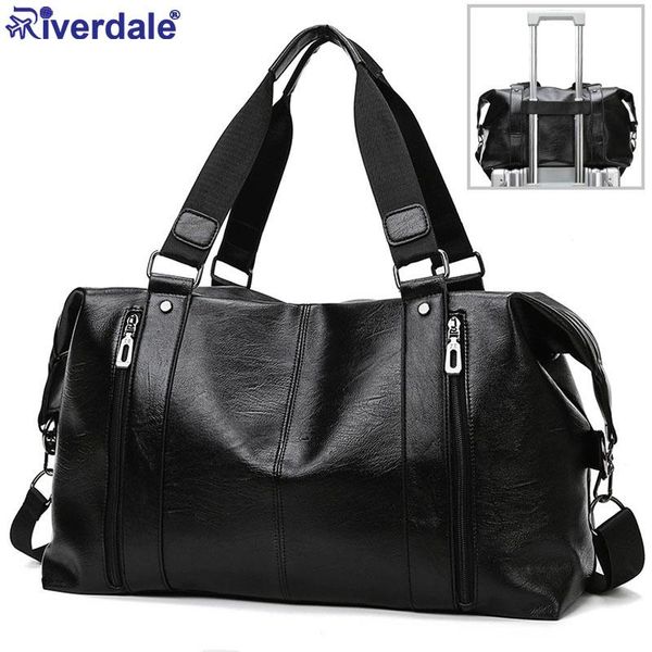 riverdale men pu leather travel bags male large capacity business hand luggage bag gym waterproof shoulder bags
riverdale men pu leather travel bags male large capacity business hand luggage bag gym waterproof shoulder bags