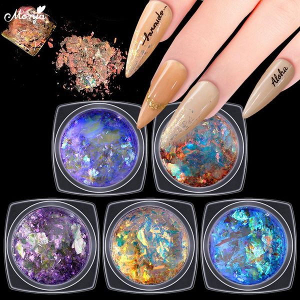 nail art decorations monja 5 colors opal powder glitter holographic uv gel laser sequins irregular flakes diy manicure decoration, Silver;gold
nail art decorations monja 5 colors opal powder glitter holographic uv gel laser sequins irregular flakes diy manicure decoration, Silver;gold