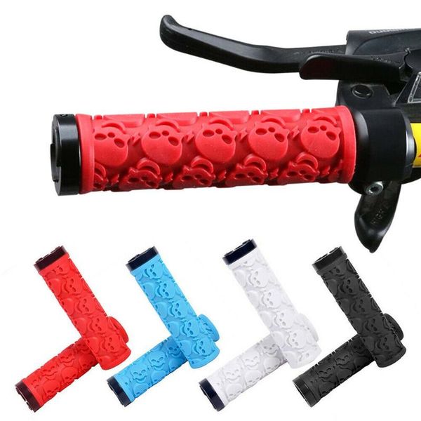 bike handlebars &components 1 pair bicycle anti-slid tpr rubber skull dot handlebar grips with dual lock on clamps for mtb mountain road 4co
bike handlebars &components 1 pair bicycle anti-slid tpr rubber skull dot handlebar grips with dual lock on clamps for mtb mountain road 4co