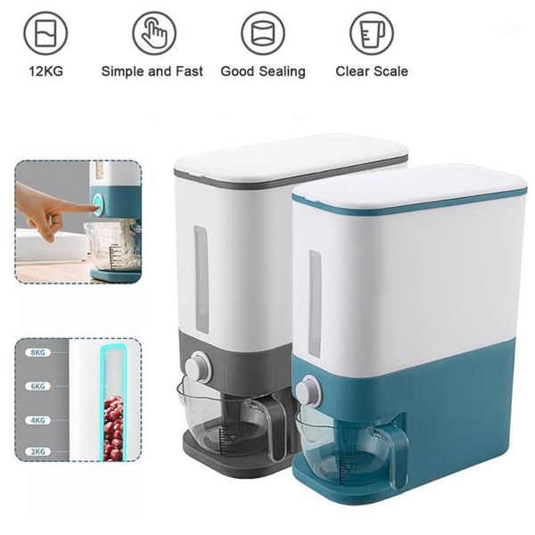 storage bottles & jars 12kg capacity automatic plastic cereal dispenser food box with measuring cup kitchen rice grain container organizer
storage bottles & jars 12kg capacity automatic plastic cereal dispenser food box with measuring cup kitchen rice grain container organizer