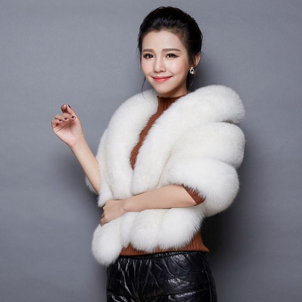 women 2021 new faux wrap wedding shawl fur cape winter ivory bridal cloak bolero cr50, Black
women 2021 new faux wrap wedding shawl fur cape winter ivory bridal cloak bolero cr50, Black