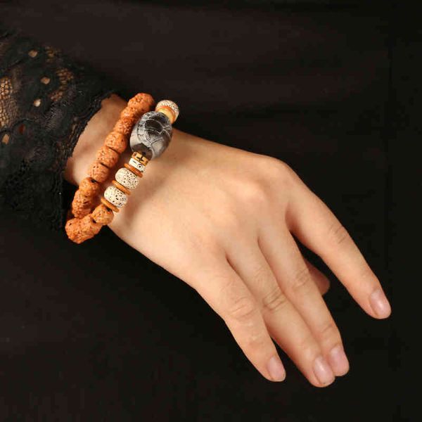 chinese style products small vajra bodhi bracelet 2 rings ox horn accessories tibetan stationery design buddha bead men and women
chinese style products small vajra bodhi bracelet 2 rings ox horn accessories tibetan stationery design buddha bead men and women