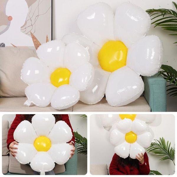 party decoration 1pc daisy aluminum film balloon white flower small wedding celebration birthday accessorie
party decoration 1pc daisy aluminum film balloon white flower small wedding celebration birthday accessorie