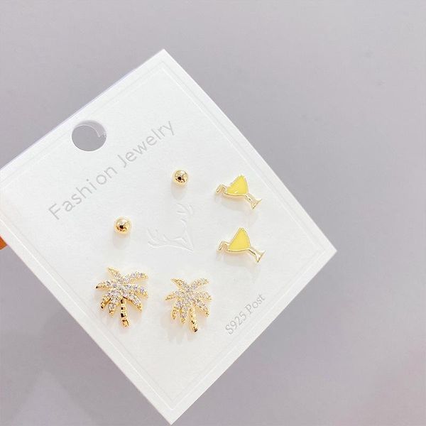 stud 2021 design 6 pcs 14k gold plated trees earrings luxury jewelry cubic zircon, Golden;silver
stud 2021 design 6 pcs 14k gold plated trees earrings luxury jewelry cubic zircon, Golden;silver