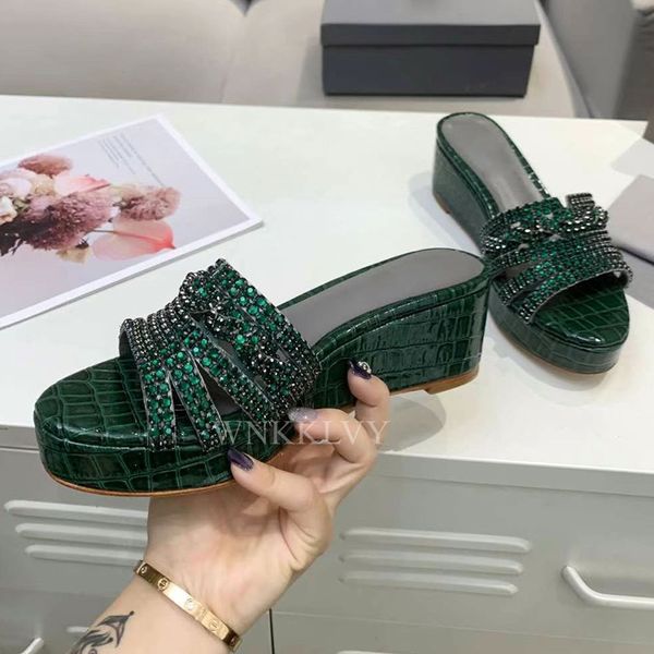 80% off shoes thick bottom crystal slippers summer shoes women sandals bling bling rhinestone wedge high heel sandalias girls, Black
80% off shoes thick bottom crystal slippers summer shoes women sandals bling bling rhinestone wedge high heel sandalias girls, Black
