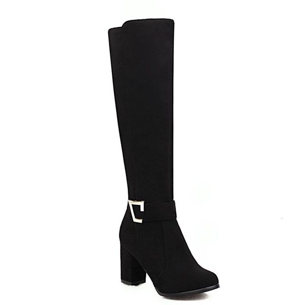wholesale cow suede boots oversized metal buckle in leather with sleek high heels round-finger navy blue toe afz9, Black
wholesale cow suede boots oversized metal buckle in leather with sleek high heels round-finger navy blue toe afz9, Black