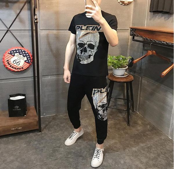 jogging clothing sets tracksuit men summer drill short sleeve outfit sportswear 2021 male suit two piece set casual, Black;red
jogging clothing sets tracksuit men summer drill short sleeve outfit sportswear 2021 male suit two piece set casual, Black;red