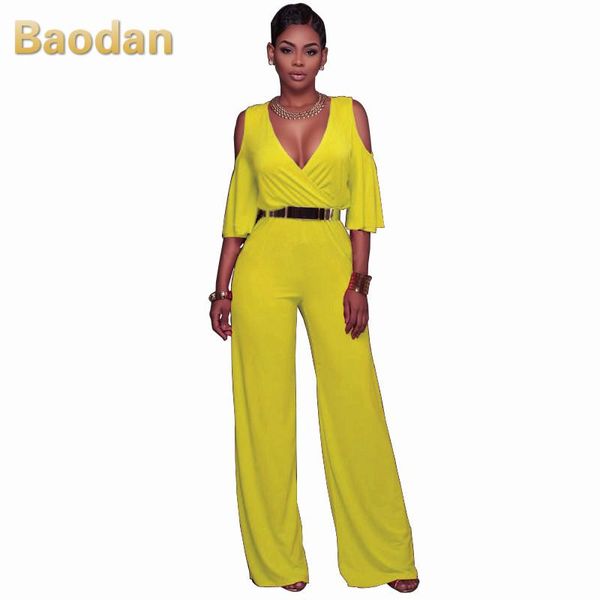 women's jumpsuits & rompers baodan 2021 brand design fashion women spring summer v neck jumpsuit long bodysuits romper yd5010cs, Black;white
women's jumpsuits & rompers baodan 2021 brand design fashion women spring summer v neck jumpsuit long bodysuits romper yd5010cs, Black;white