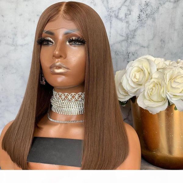 colored brown straight wigs 13x4 lace part wig natural hairline long bob middle part wig for black white women with baby hair, Black;brown
colored brown straight wigs 13x4 lace part wig natural hairline long bob middle part wig for black white women with baby hair, Black;brown
