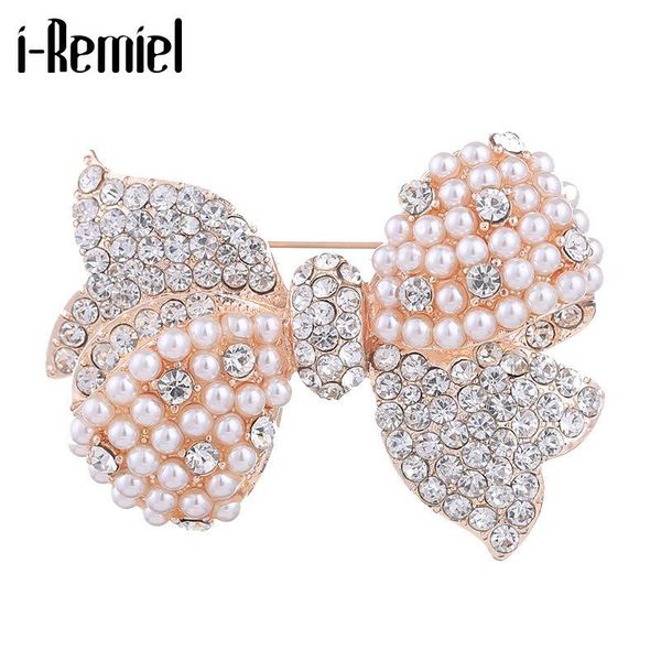 pins, brooches korean rhinestone pearl bowknot for women crystal elegant corsage wedding party brooch jewelry clothes accessories, Gray
pins, brooches korean rhinestone pearl bowknot for women crystal elegant corsage wedding party brooch jewelry clothes accessories, Gray