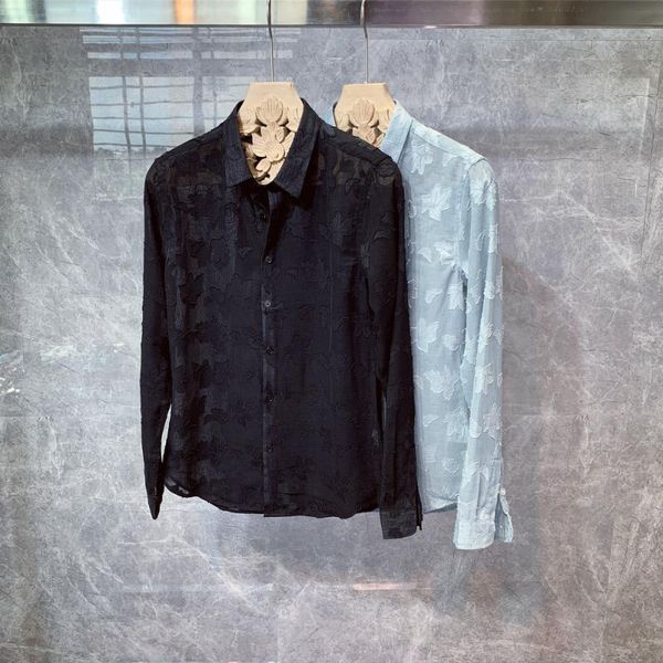 men's casual shirts 2021 spring summer fashion men long sleeve shirt streetwear man oversized blouse a183, White;black
men's casual shirts 2021 spring summer fashion men long sleeve shirt streetwear man oversized blouse a183, White;black