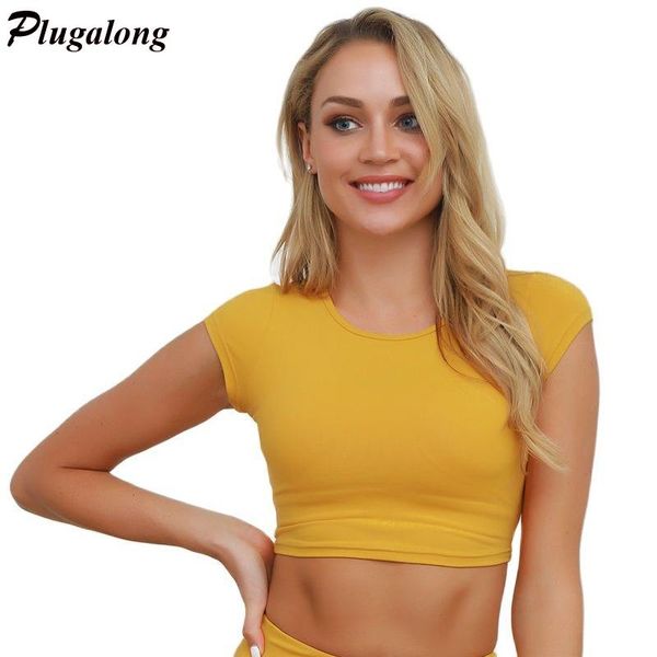yoga outfit sportswear crop sports woman t-shirts bodycon shirts for fitness short sleeve tshirts solid gym clothings summer
yoga outfit sportswear crop sports woman t-shirts bodycon shirts for fitness short sleeve tshirts solid gym clothings summer